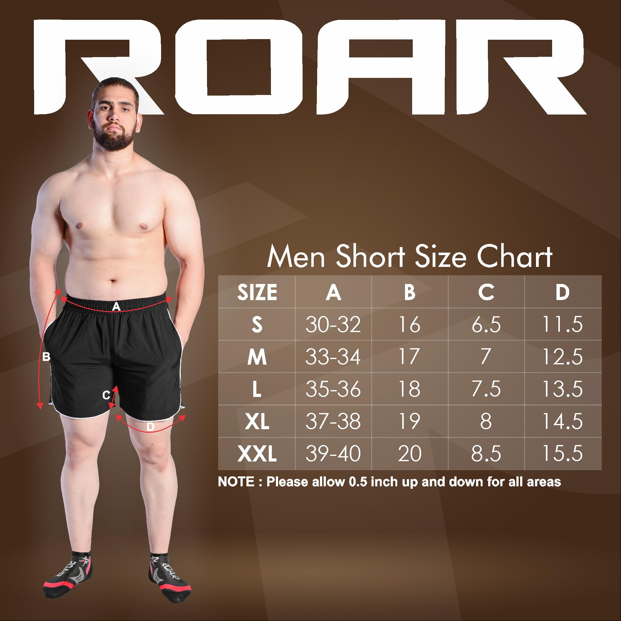 ROAR-INT MMA Boxing Shorts Grappling Shorts Nogi Kickboxing Short Boxing Trunks MMA Shorts Brazilian Jiu Jitsu Shorts - Image 7