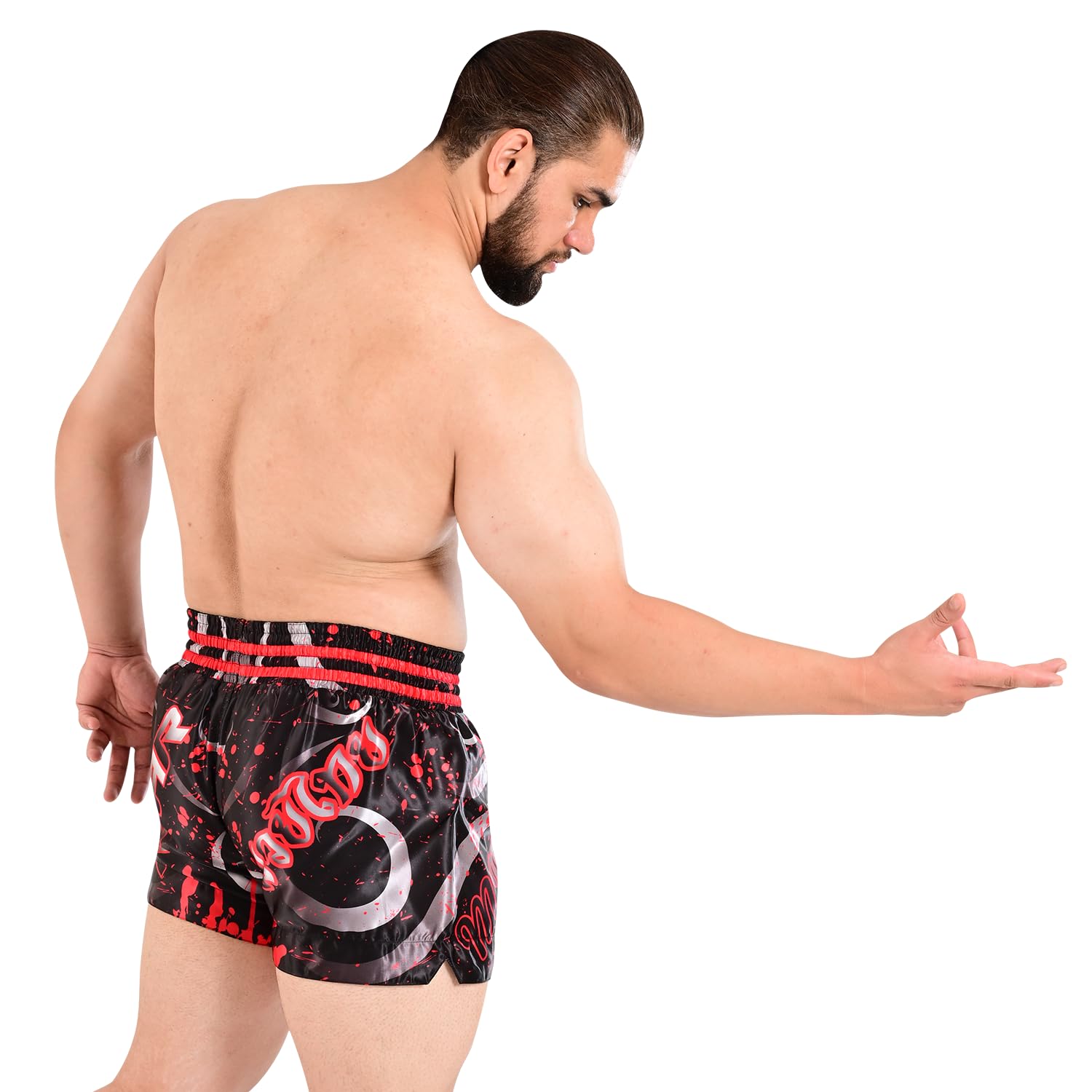 ROAR-INT Muay Thai Shorts MMA Gym Boxing Fighting Trunks Kick Martial Arts Gear - Image 4