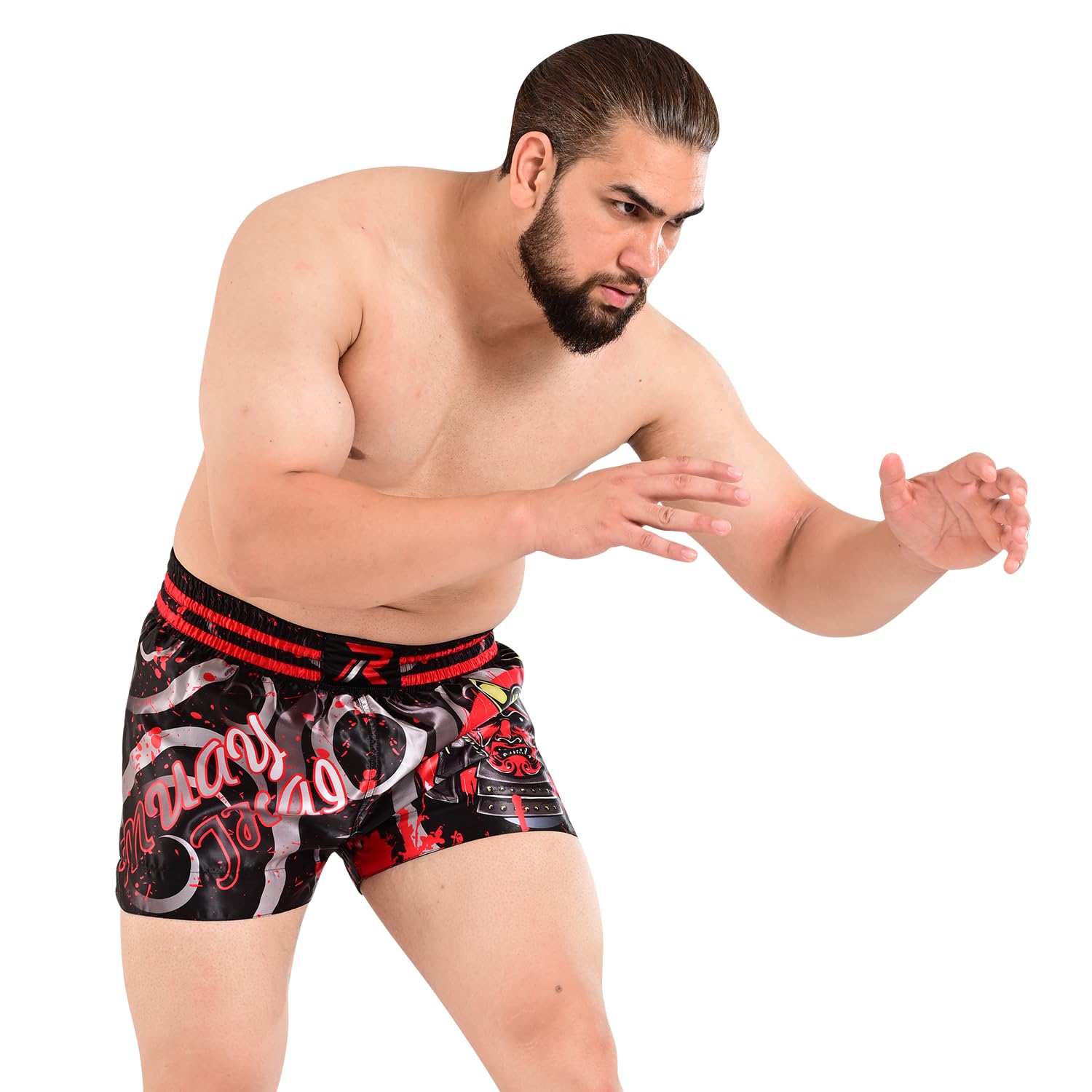 ROAR-INT Muay Thai Shorts MMA Gym Boxing Fighting Trunks Kick Martial Arts Gear - Image 5