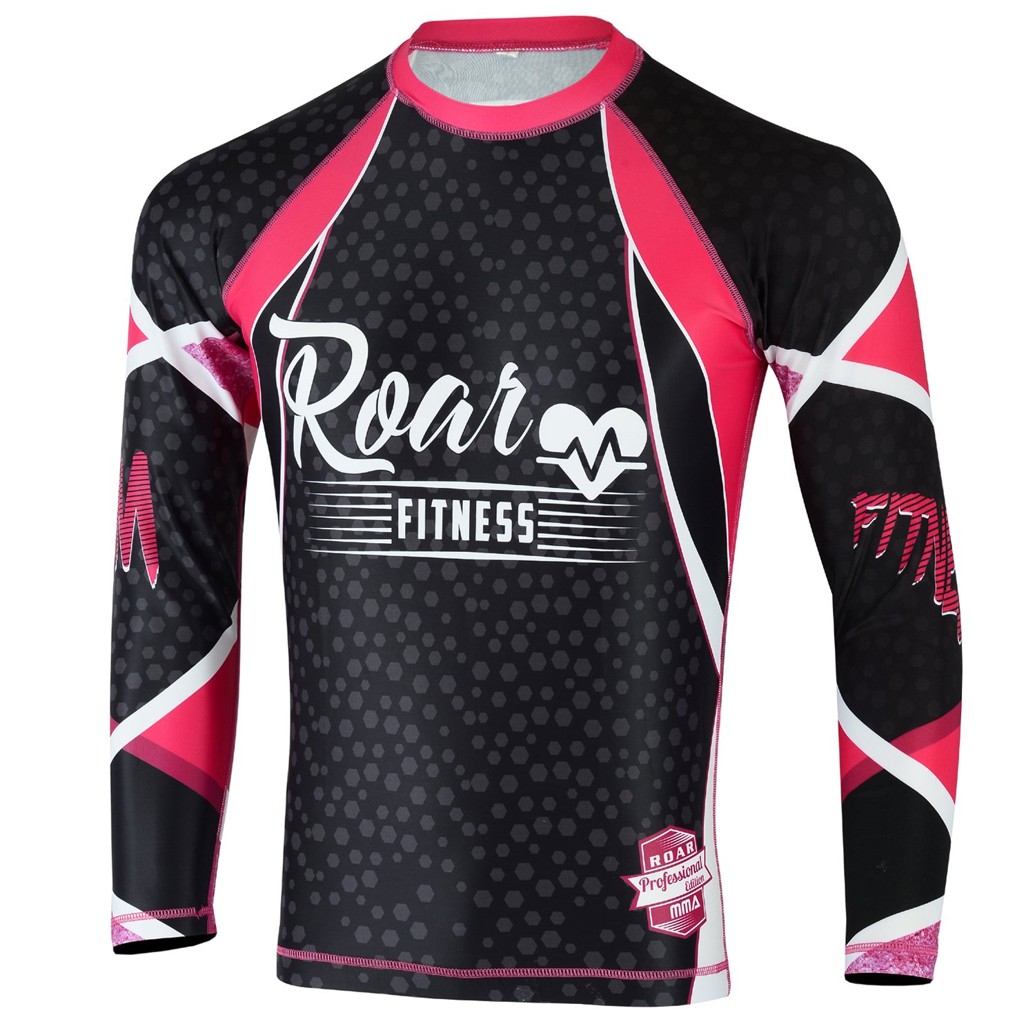 ROAR No Gi Full Set Ladies Sports Bra BJJ Leggings MMA Shorts & Grappling Rash Guard Female Fight Wear (Only For Ladies) - Image 3